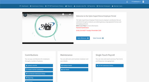 Sybiz Employer Portal