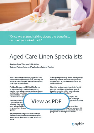 Aged Care Linen Specialists PDF